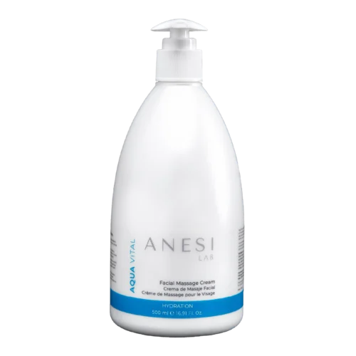 Anesi Lab Aqua Vital Professional Product Facial Massage Cream Bottle 500 ml