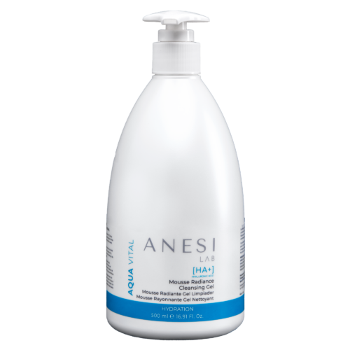 Anesi Lab Aqua Vital Professional Product Mousse Radiance Cleansing Gel Bottle 500ml