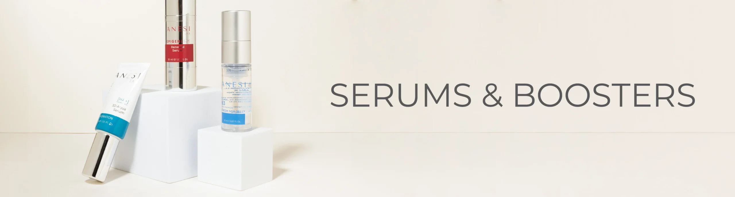 Anesi Lab Banner Category Serums & Boosters