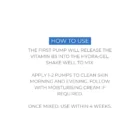 Anesi Lab Fresh and Jelly How to use Vitamin B3