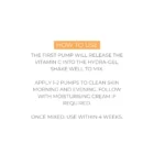 Anesi Lab Fresh and Jelly How to use Vitamin C