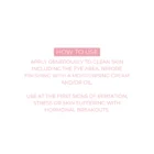 Anesi Lab Harmony How to use SOS Rescue Serum