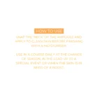 Anesi Lab Vitamin Glow How to use Ampoules