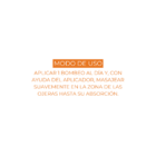 Cómo usar 3C Eye Bright Serum ES