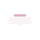 Hamony Cleansing Balm